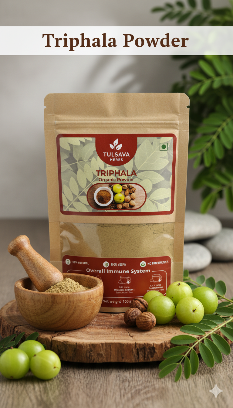 Triphala Powder – The Gentle Detox Formula