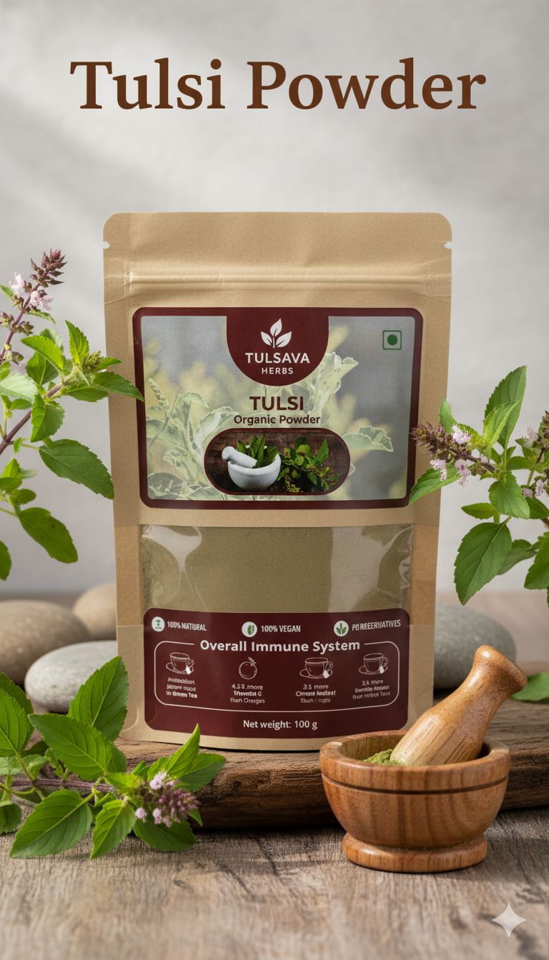 Tulsi Powder – The Queen of Herbs